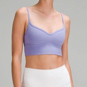 Lululemon Align Sweetheart Bra *Light Support, A/B Cup Dark Lavender Size 6